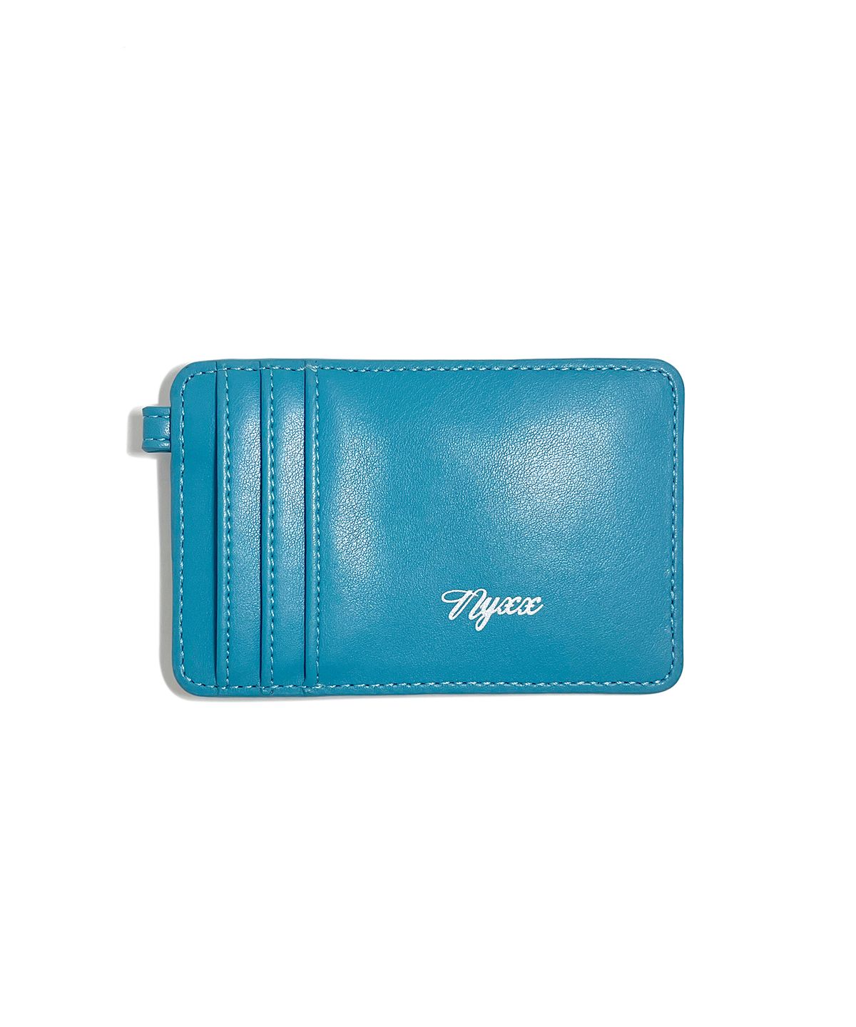 엔와이엑스엑스(NYXX) CAMERA CARD WALLET TEAL BLUE