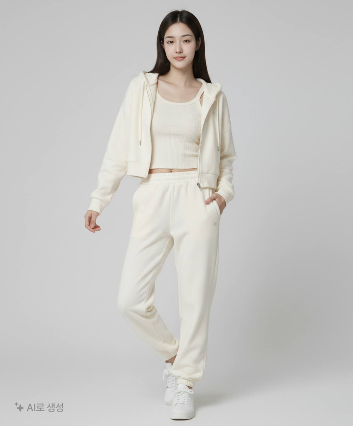 데상트(DESCENTE) 여성 테리 기모 조거 팬츠 (SN322YKP91) XS