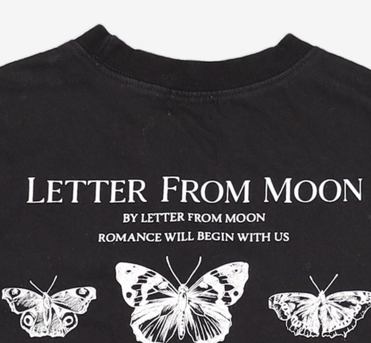 레터프롬문(LETTER FROM MOON) 반소매 티셔츠 L