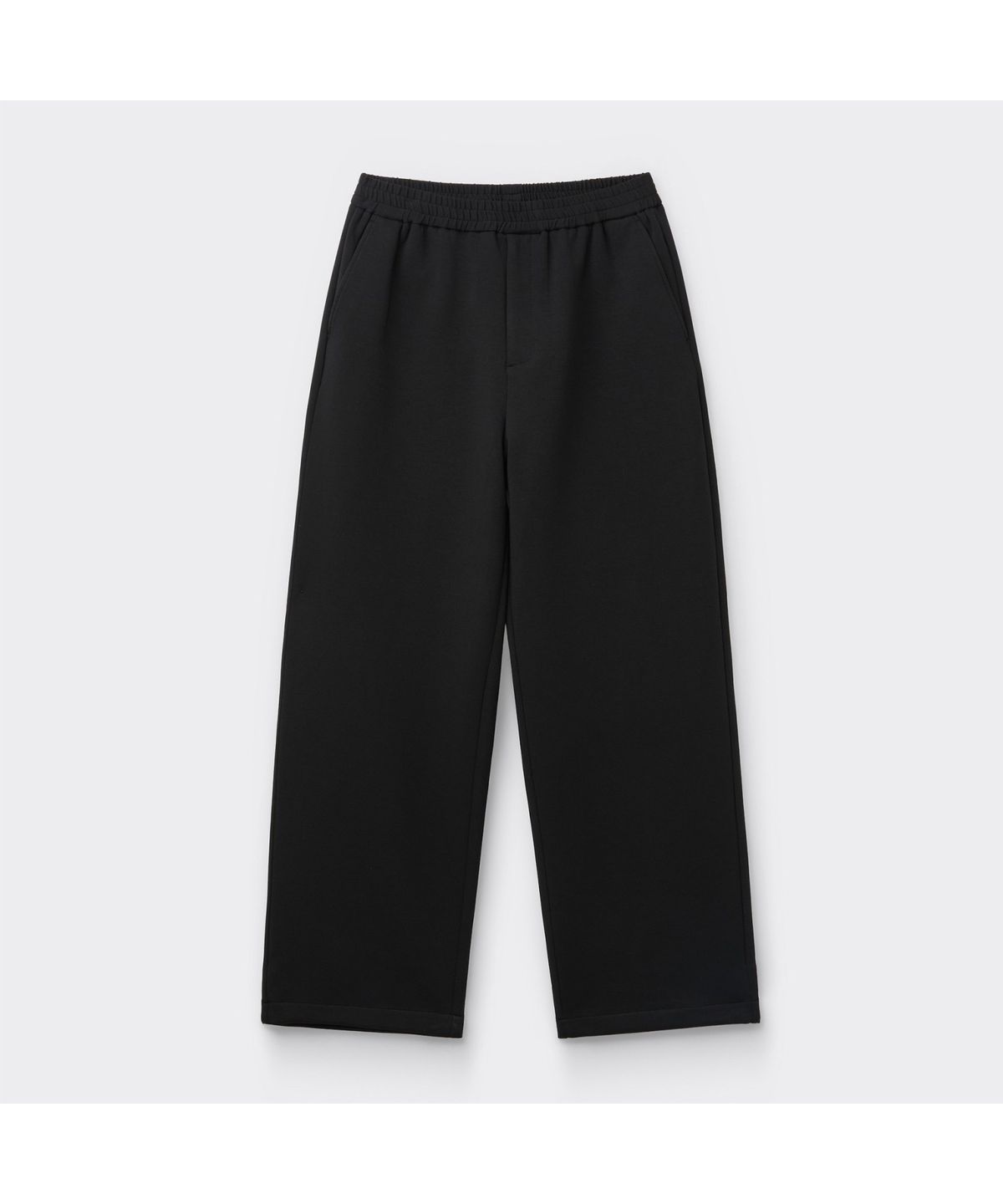 커스텀멜로우(CUSTOMELLOW) 블랙 저지 팬츠 CWPAA26563BKX