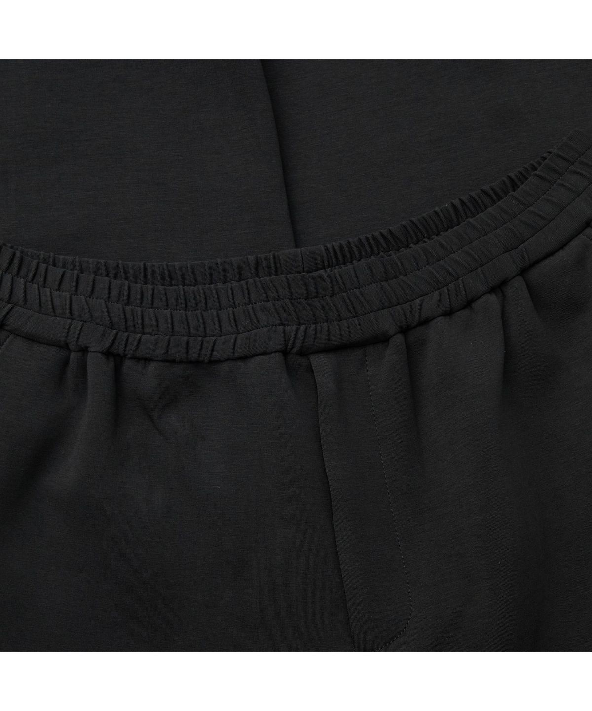 커스텀멜로우(CUSTOMELLOW) 블랙 저지 팬츠 CWPAA26563BKX