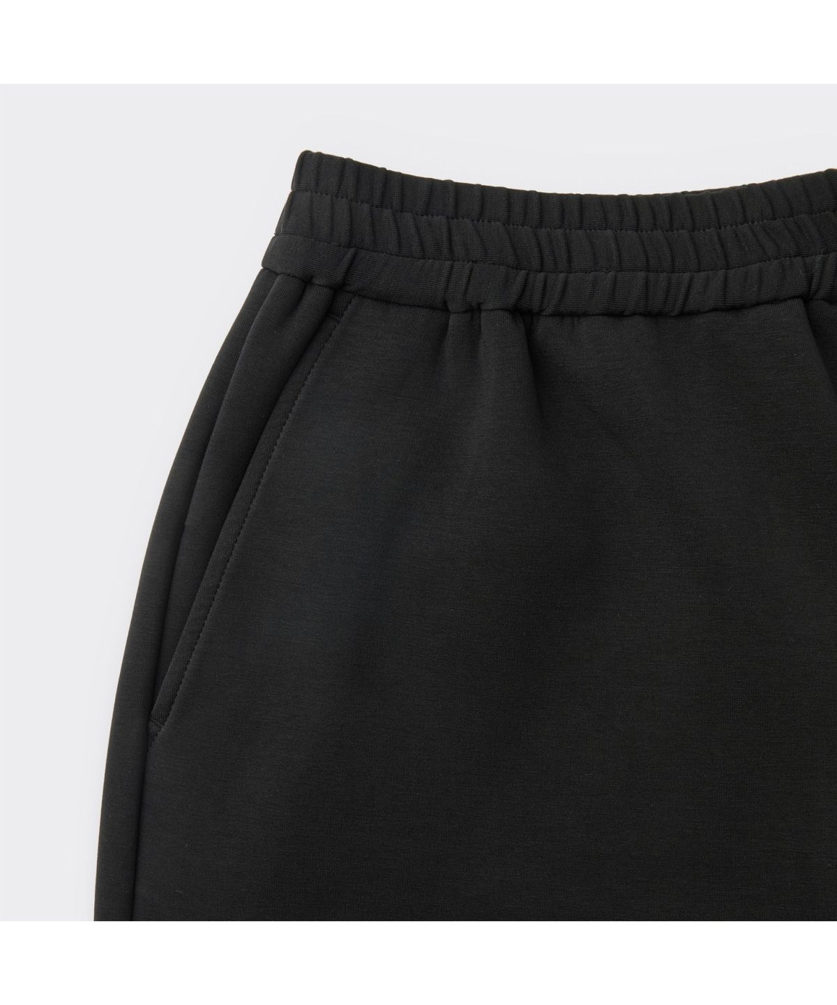 커스텀멜로우(CUSTOMELLOW) 블랙 저지 팬츠 CWPAA26563BKX