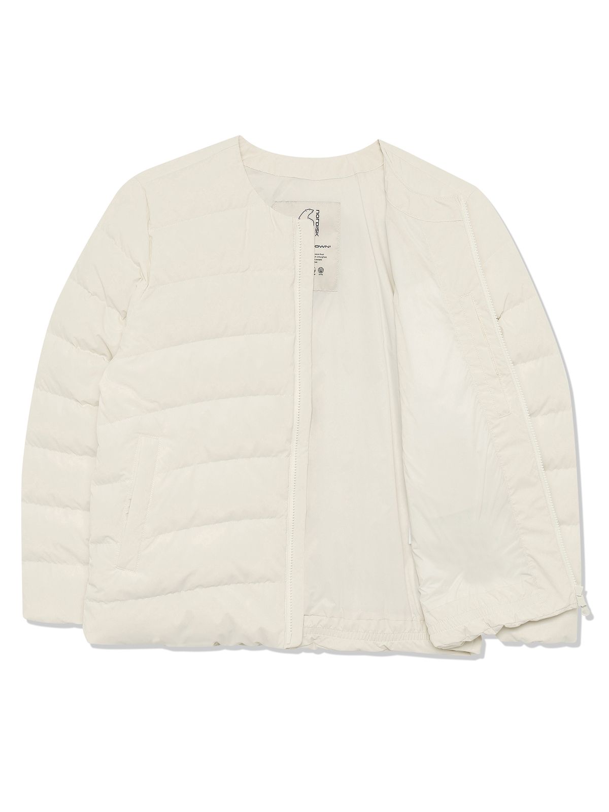 노르디스크(NORDISK) 아몬드 경량 크리스탈 다운 자켓 - W_Off White