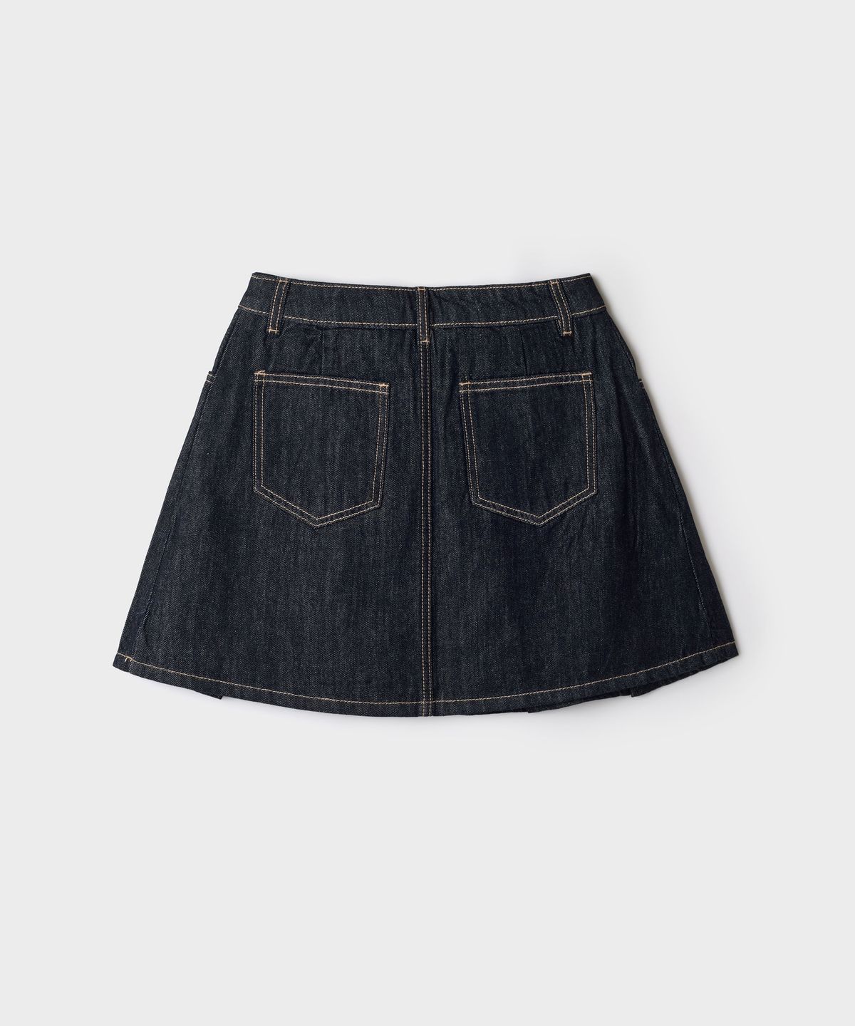 스파오(SPAO) 여성 데님 플리츠 스커트_SPWJG49G03