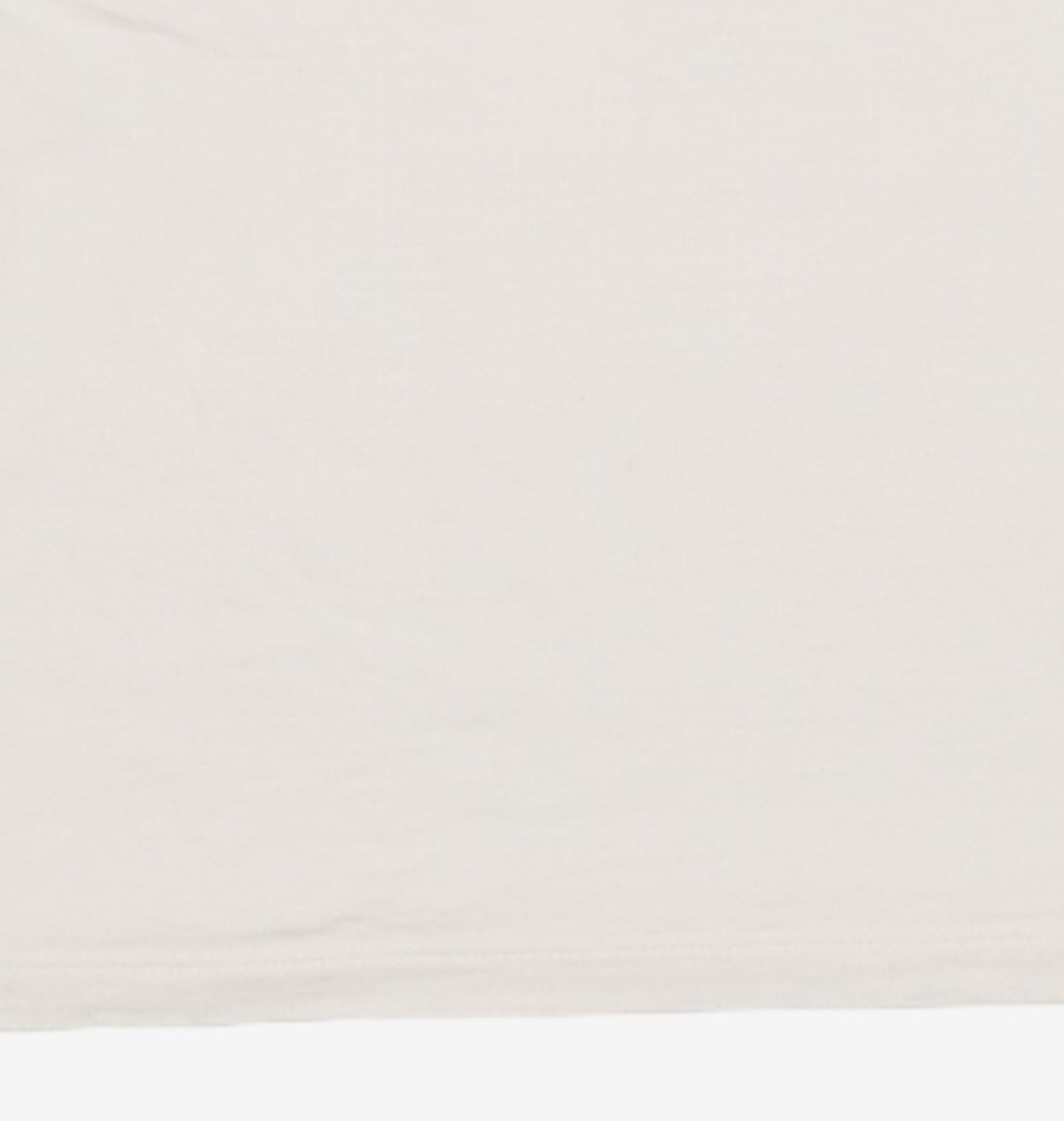 아모우(AMOU) Good things coming arch logo ringer half T-shirts white 3