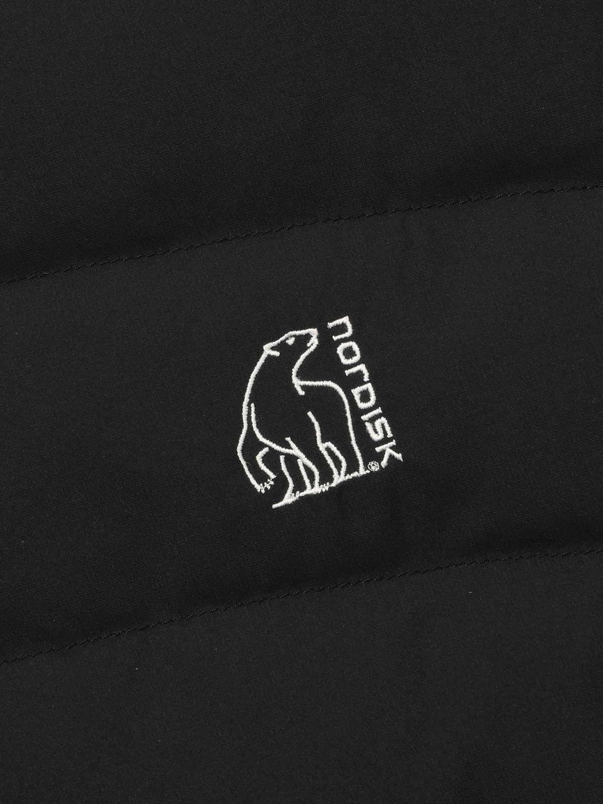 노르디스크(NORDISK) 아몬드 경량 크리스탈 다운 베스트 - U_Black
