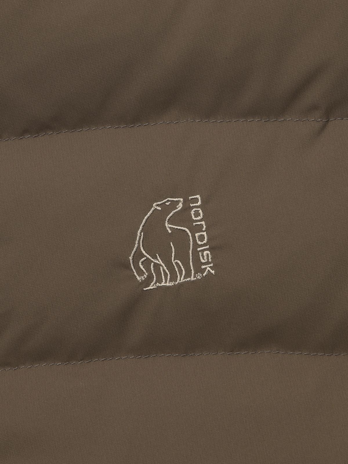 노르디스크(NORDISK) 아몬드 경량 크리스탈 다운 베스트 - U_Brown