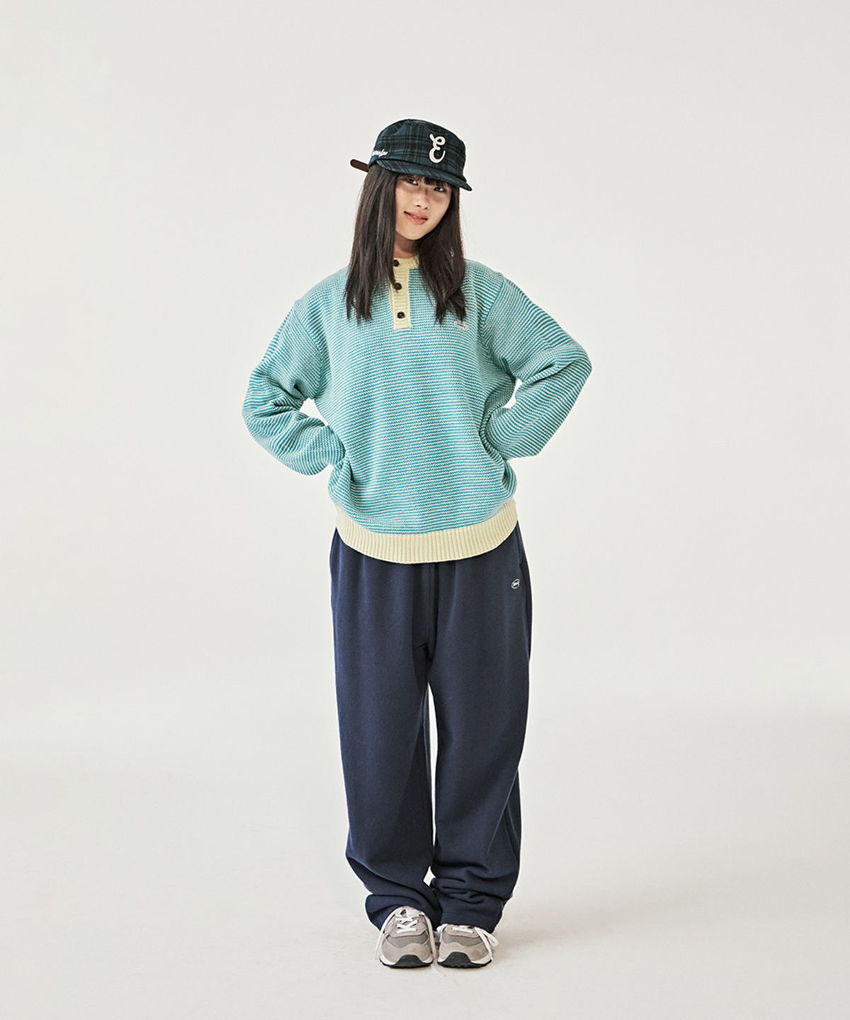 엠엠엘지(MMLG) CHECK PILLBOX CAP (GREEN)