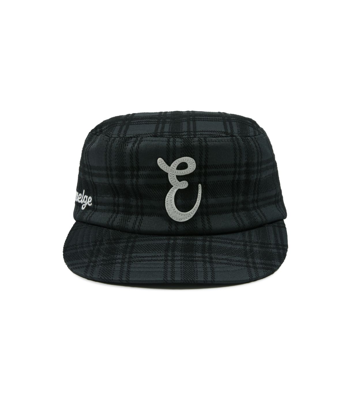 엠엠엘지(MMLG) CHECK PILLBOX CAP (CHARCOAL)