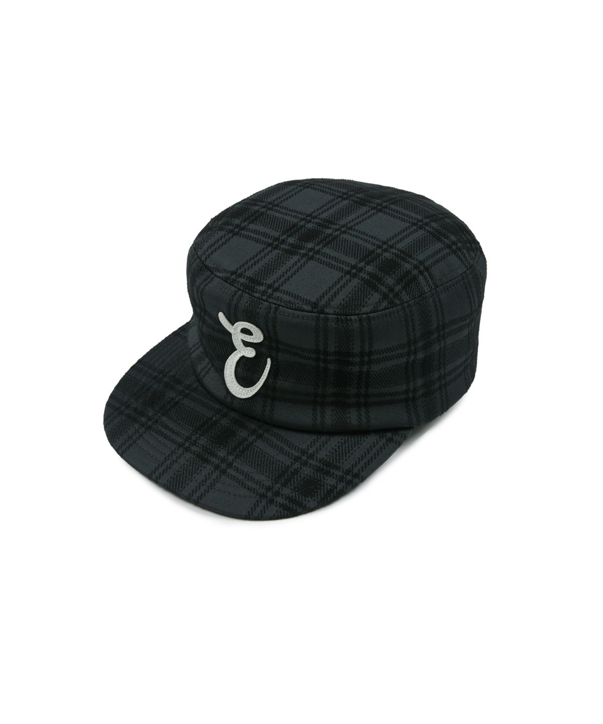 엠엠엘지(MMLG) CHECK PILLBOX CAP (CHARCOAL)