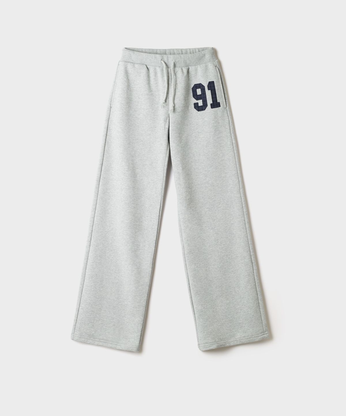 스파오(SPAO) 넘버링 스트레이트 스웨트팬츠_SPMTG49G54