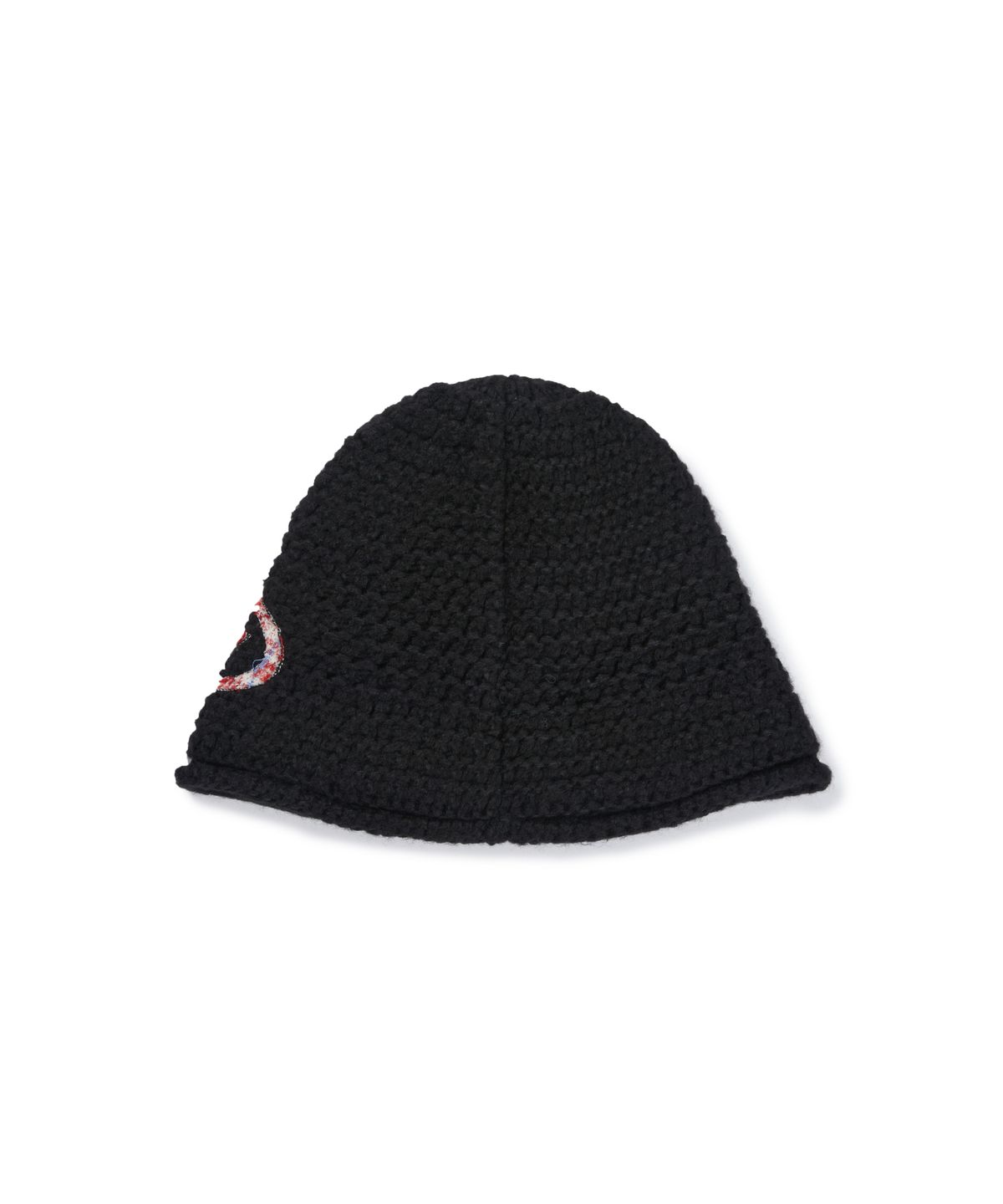 엠엠엘지(MMLG) CRAFT PATCH KNIT BEANIE (BLACK)