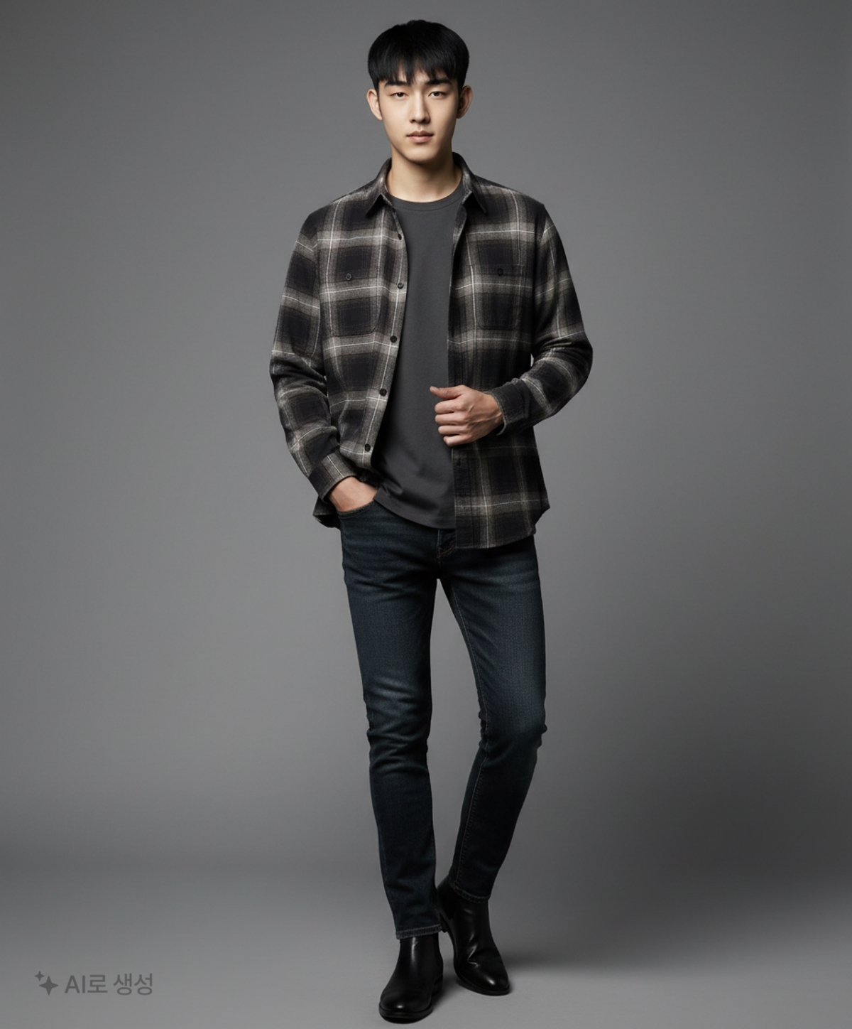 유니클로(UNIQLO) 캐주얼 셔츠 L