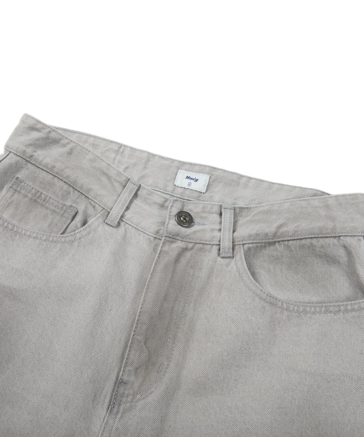 엠엠엘지(MMLG) FADED TIMBER DENIM PANTS (GREY)