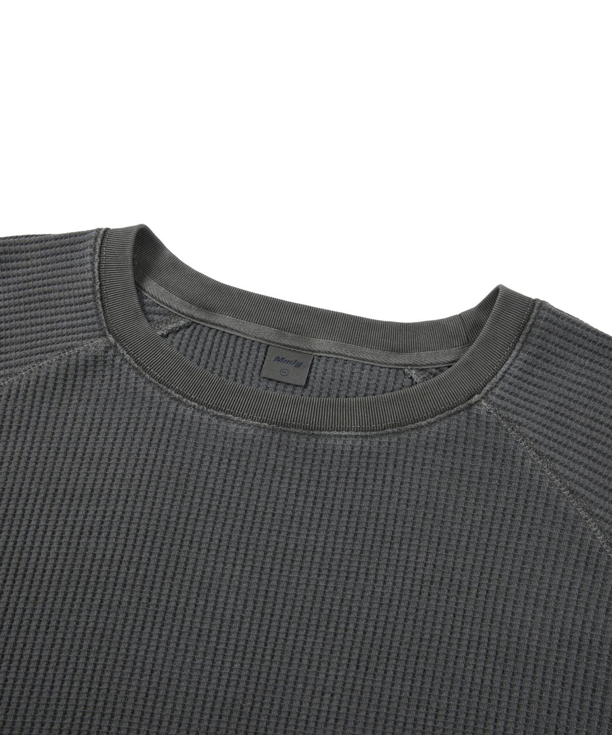 엠엠엘지(MMLG) DYED WAFFLE LSV-T (CHARCOAL)