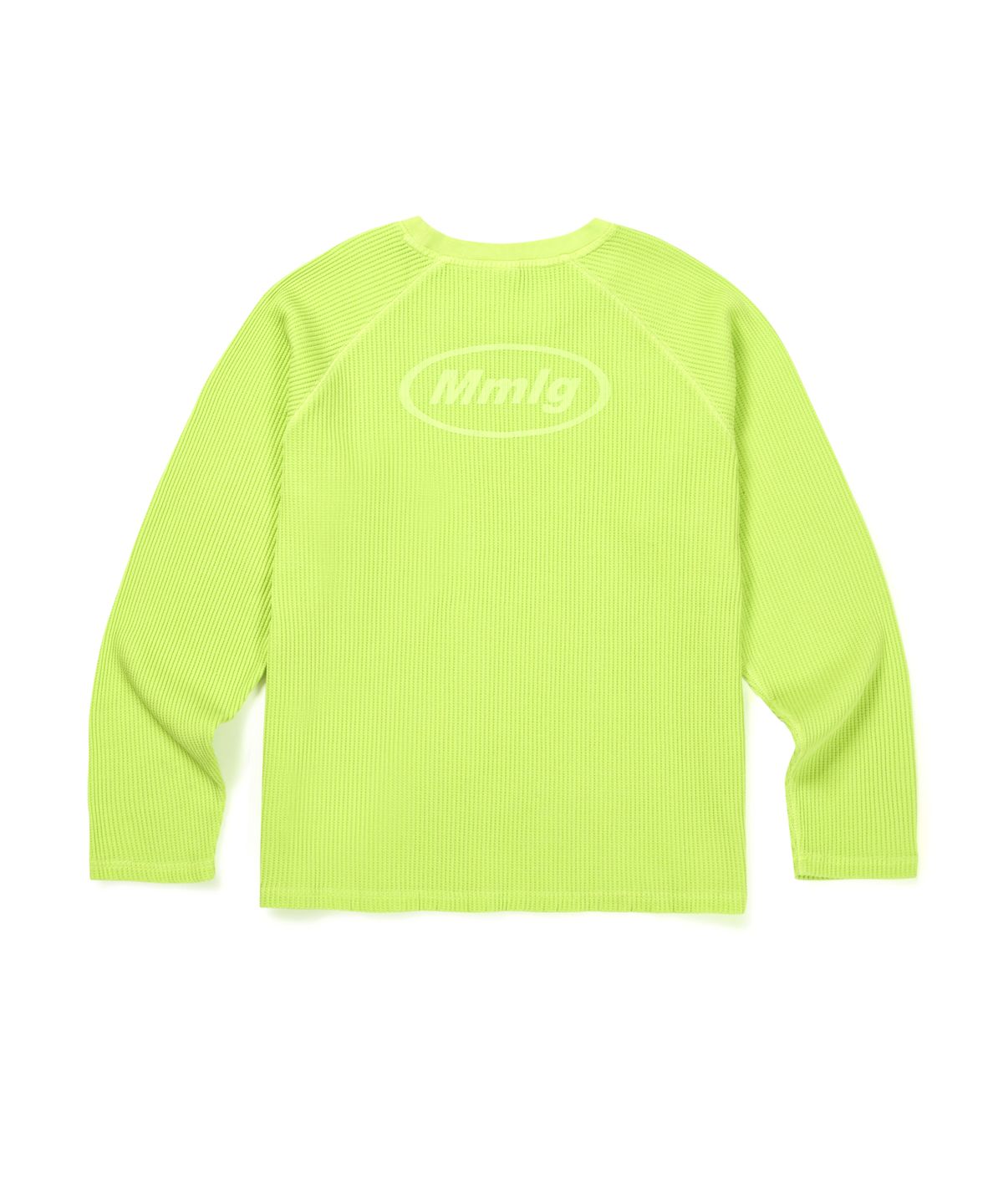 엠엠엘지(MMLG) DYED WAFFLE LSV-T (LIME)
