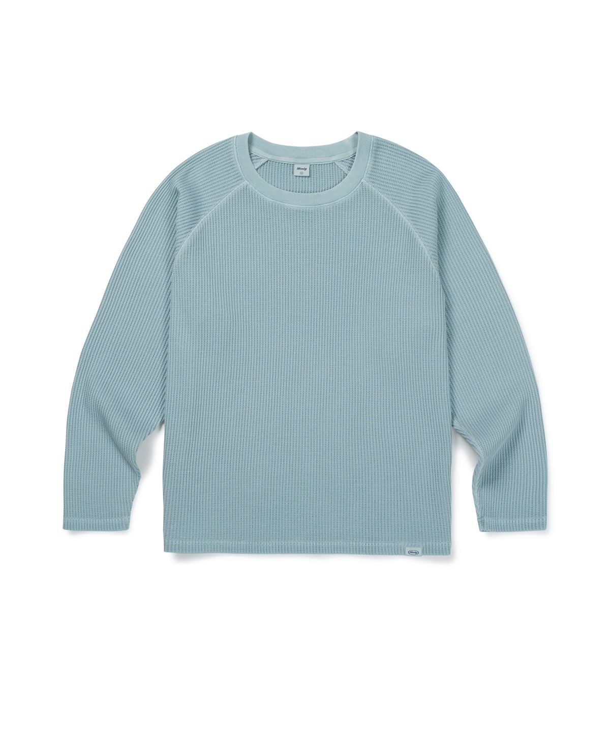 엠엠엘지(MMLG) DYED WAFFLE LSV-T (SKY BLUE)