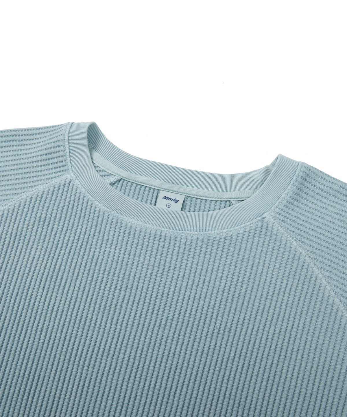 엠엠엘지(MMLG) DYED WAFFLE LSV-T (SKY BLUE)