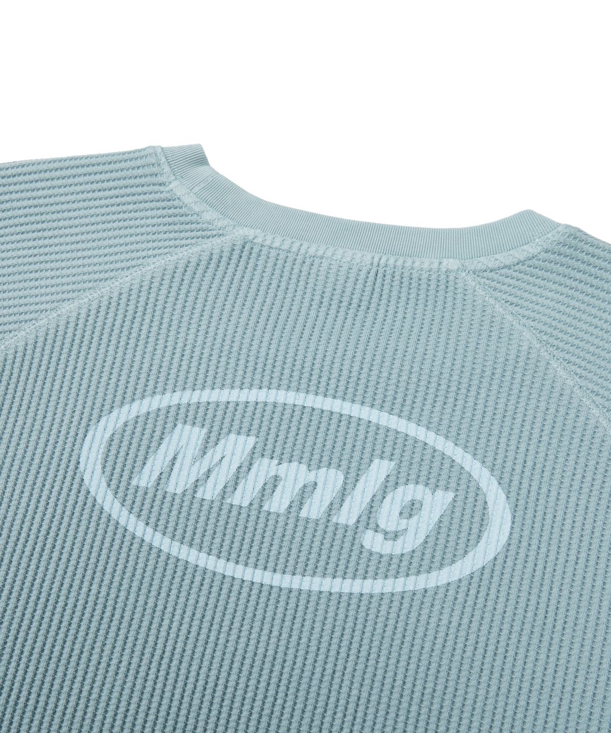 엠엠엘지(MMLG) DYED WAFFLE LSV-T (SKY BLUE)