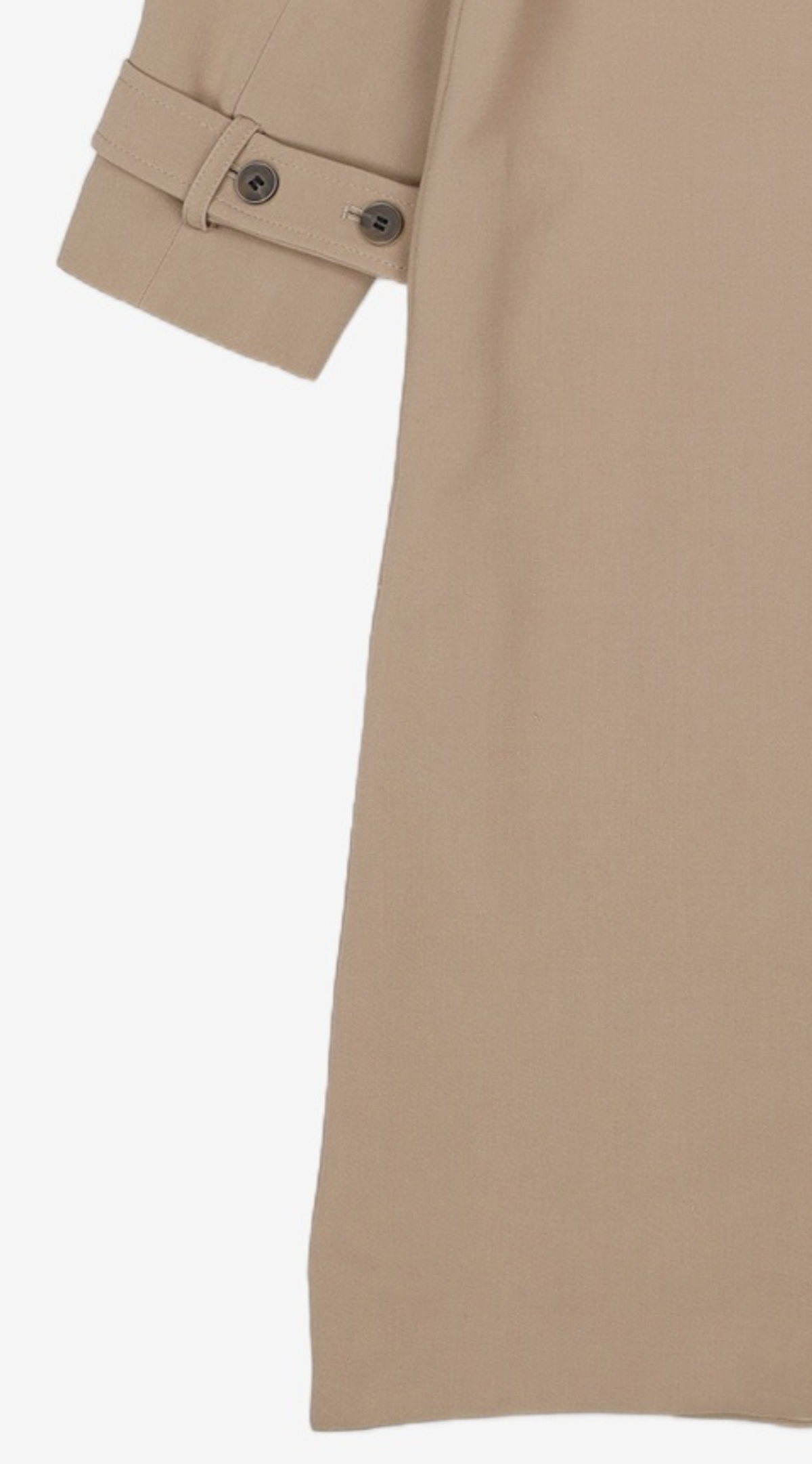 미쏘(MIXXO) 노여밈 단추벨트 트렌치코트 MIWJTAT11G M