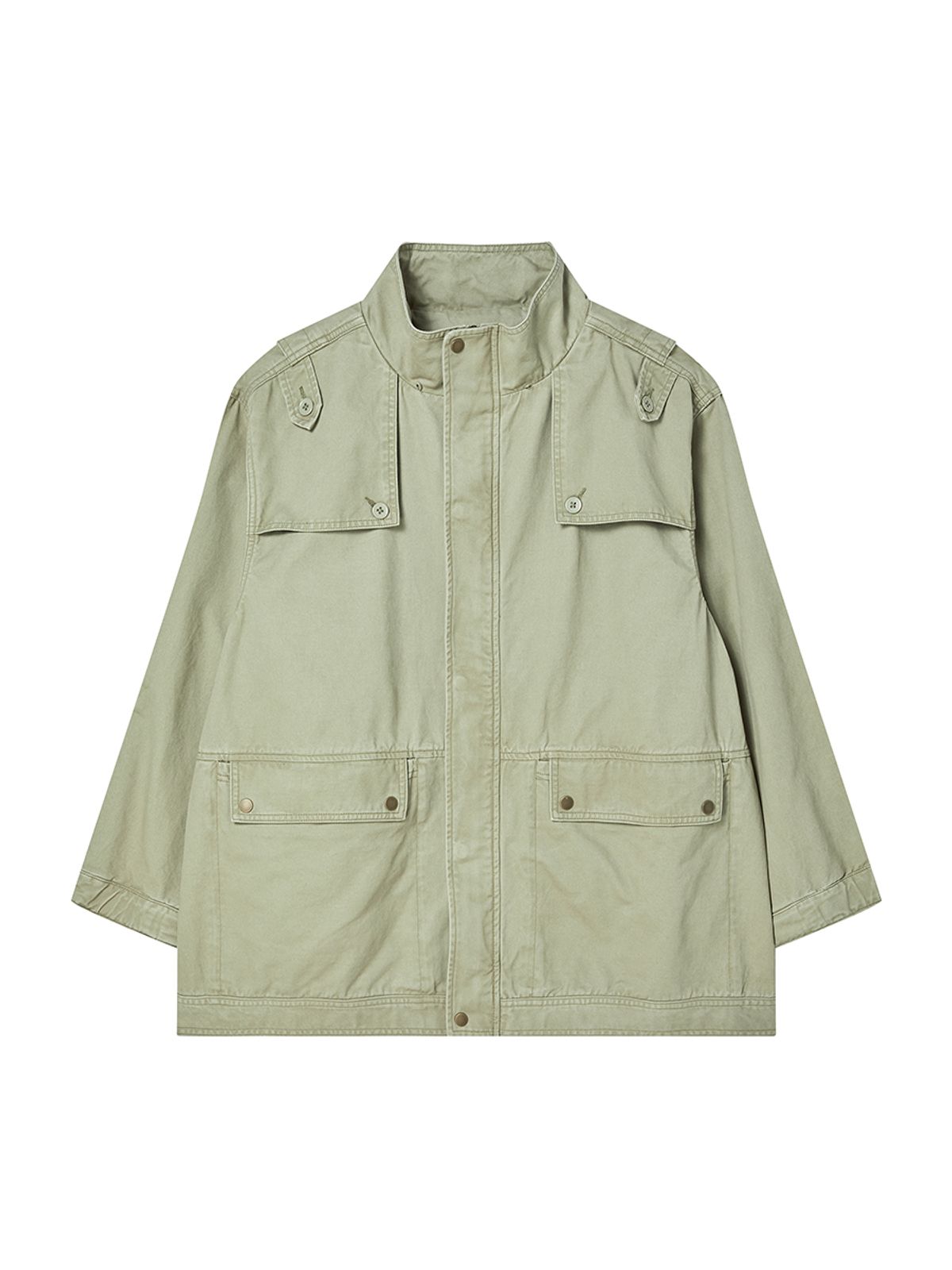 엔와이엑스엑스(NYXX) DETACHABLE HOOD FIELD JACKET KHAKI