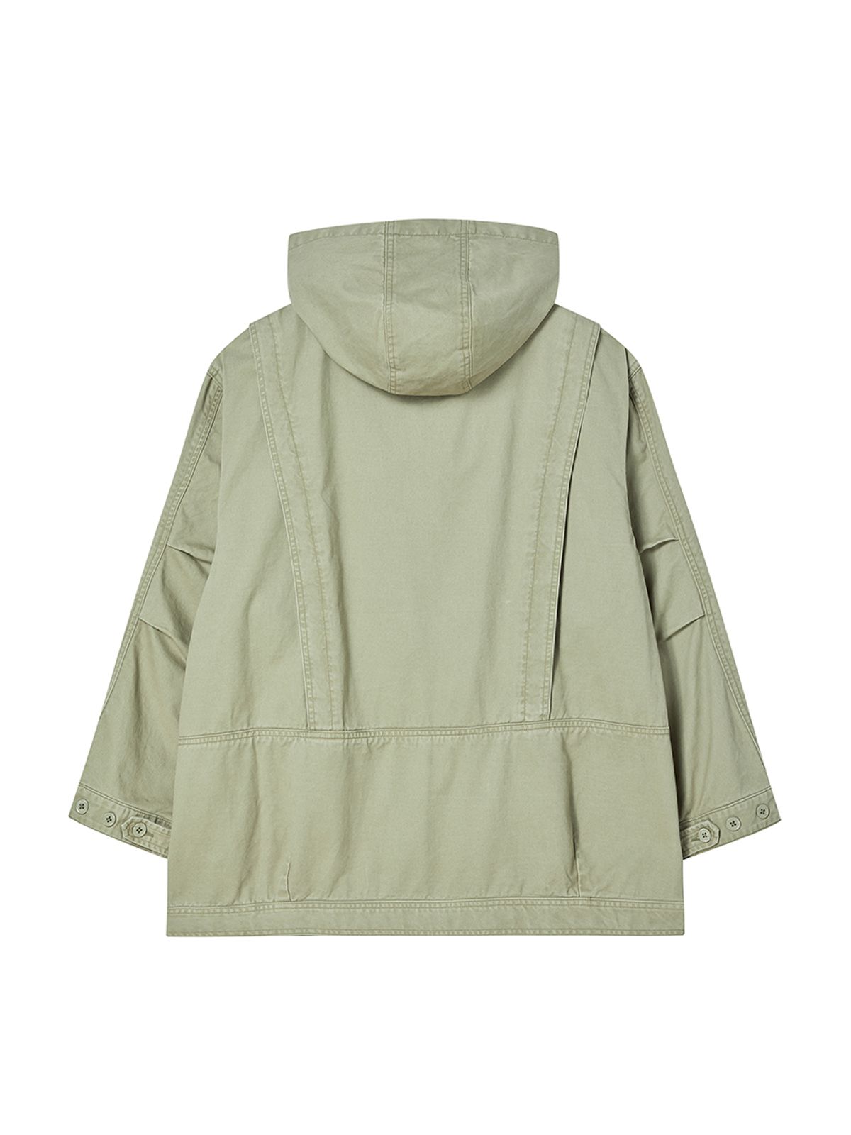 엔와이엑스엑스(NYXX) DETACHABLE HOOD FIELD JACKET KHAKI
