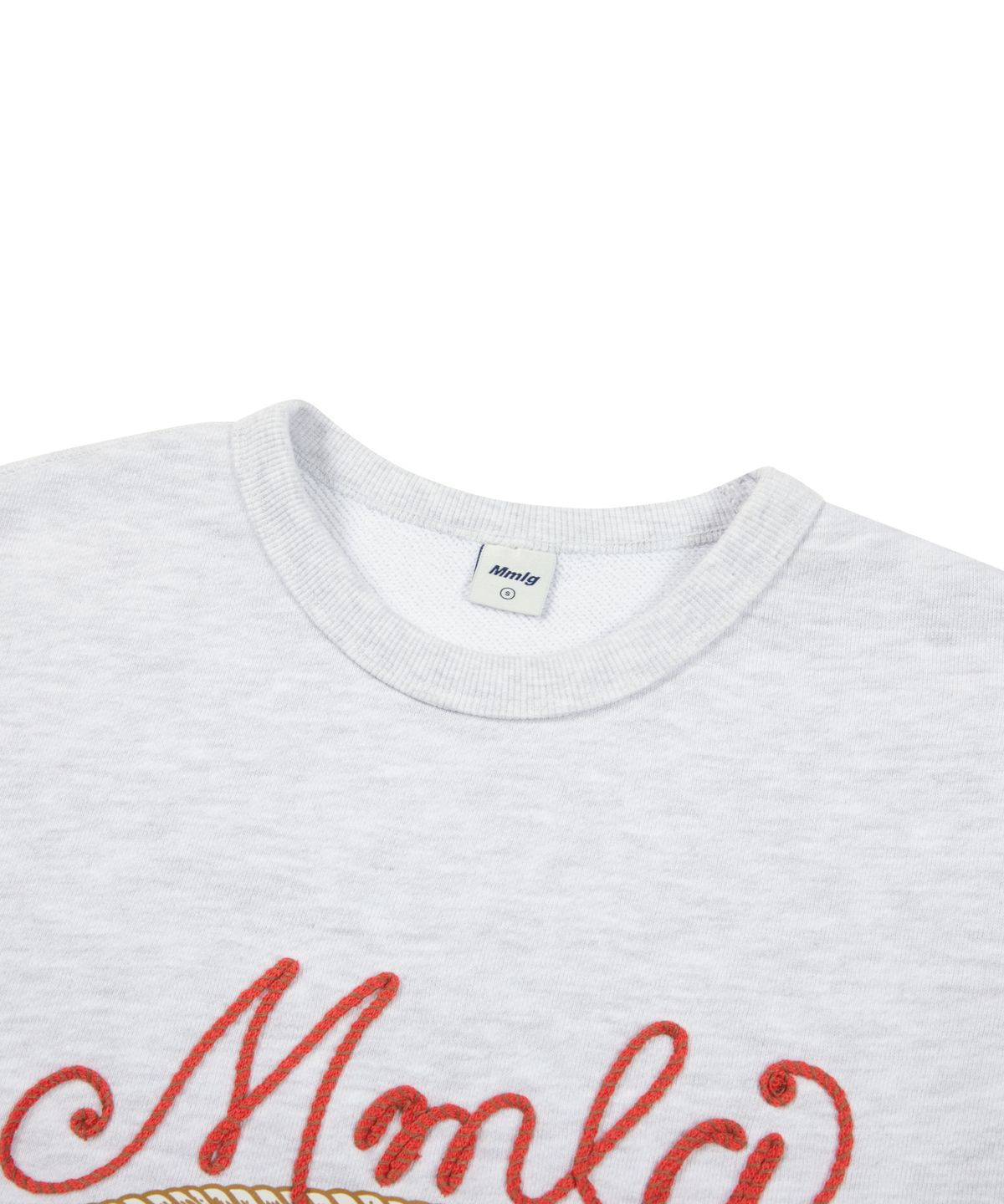 엠엠엘지(MMLG) MELGE CABIN SWEAT (ASH GREY)
