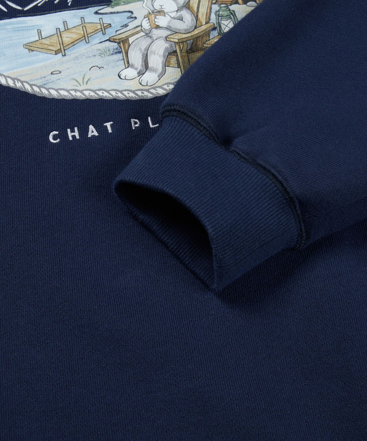 엠엠엘지(MMLG) MELGE CABIN SWEAT (AUTHENTIC NAVY)