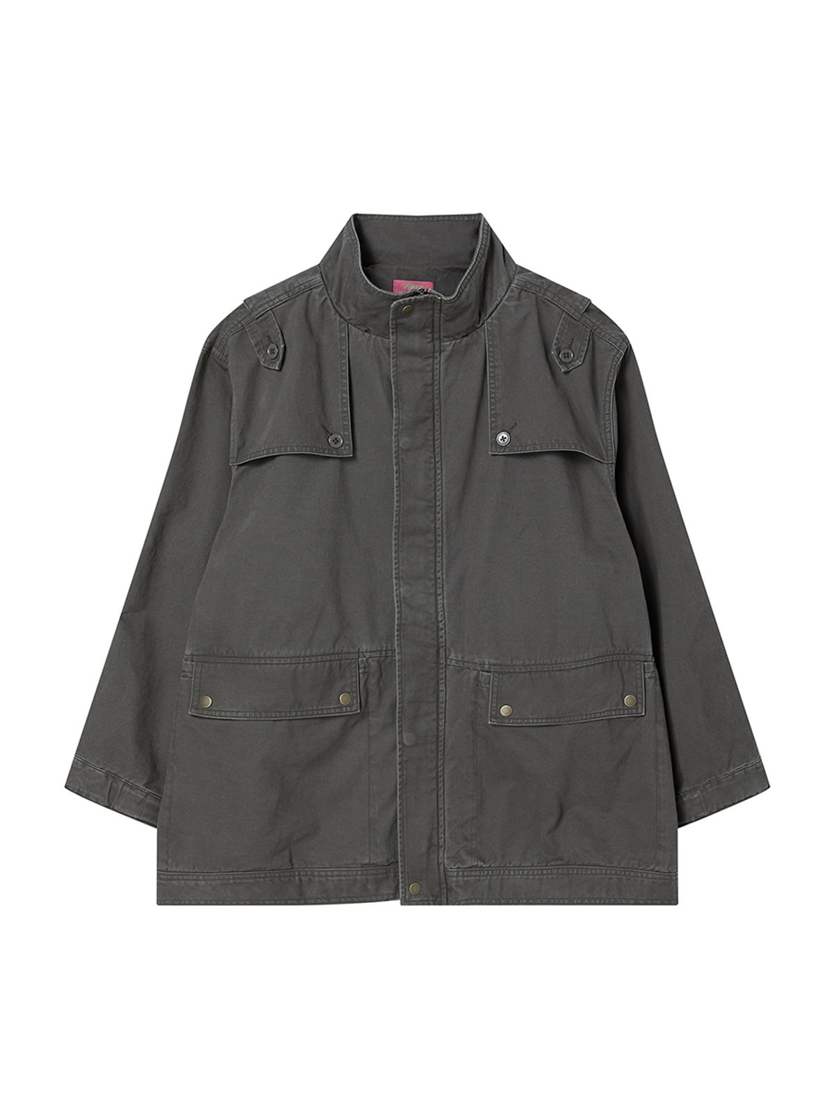 엔와이엑스엑스(NYXX) DETACHABLE HOOD FIELD JACKET CHARCOAL