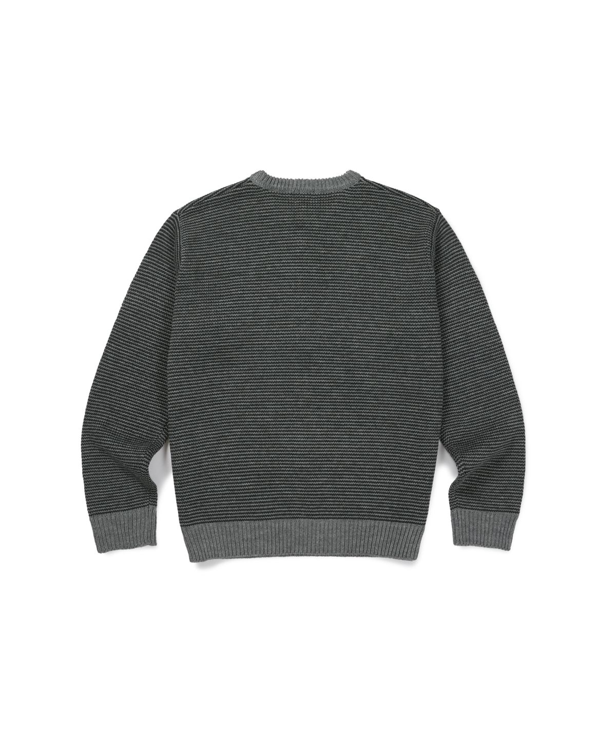 엠엠엘지(MMLG) BREEZY HENLEY NECK KNIT (CHARCOAL)