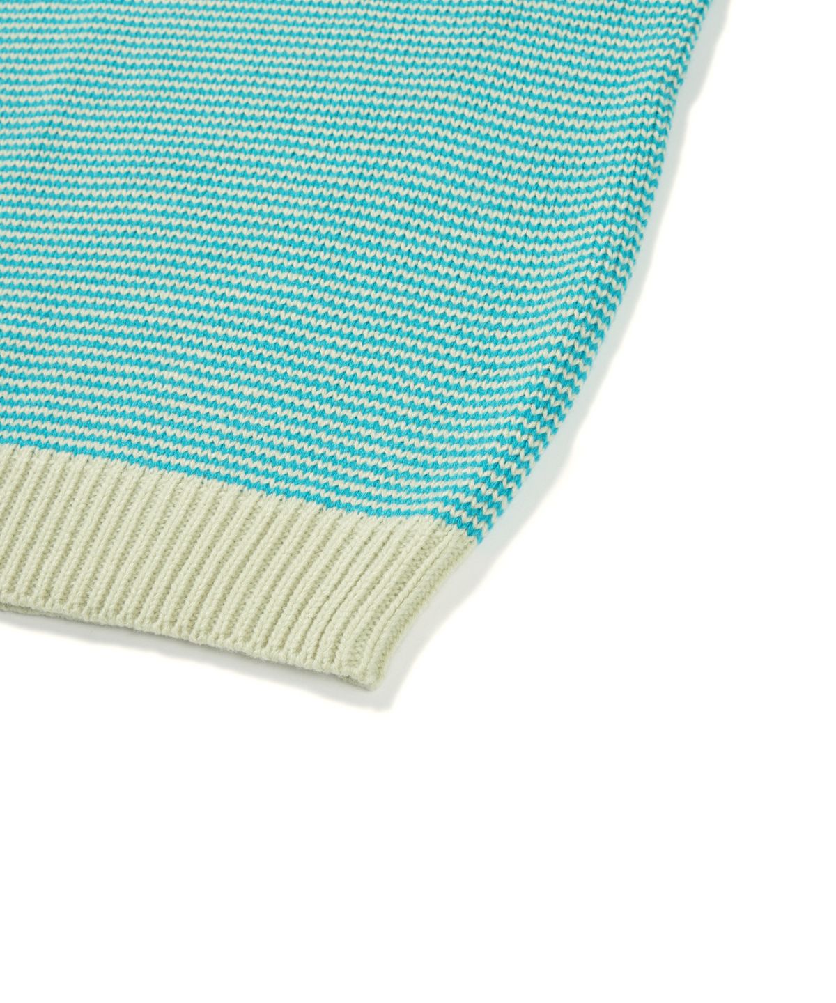 엠엠엘지(MMLG) BREEZY HENLEY NECK KNIT (GREEN)