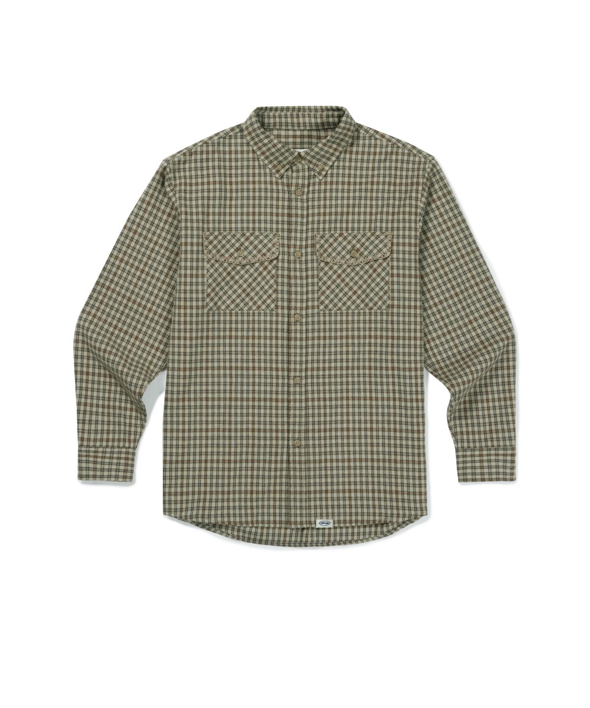 엠엠엘지(MMLG) TIMBER NICHE POCKET SHIRT (BROWN)