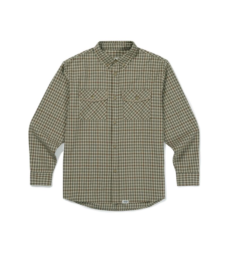 TIMBER NICHE POCKET SHIRT (BROWN)