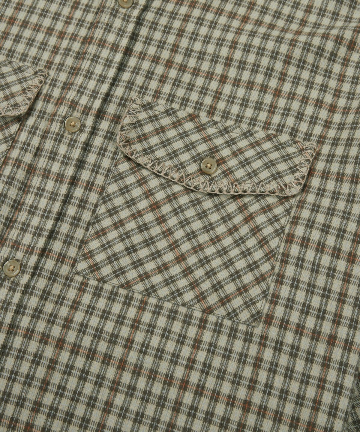 엠엠엘지(MMLG) TIMBER NICHE POCKET SHIRT (BROWN)