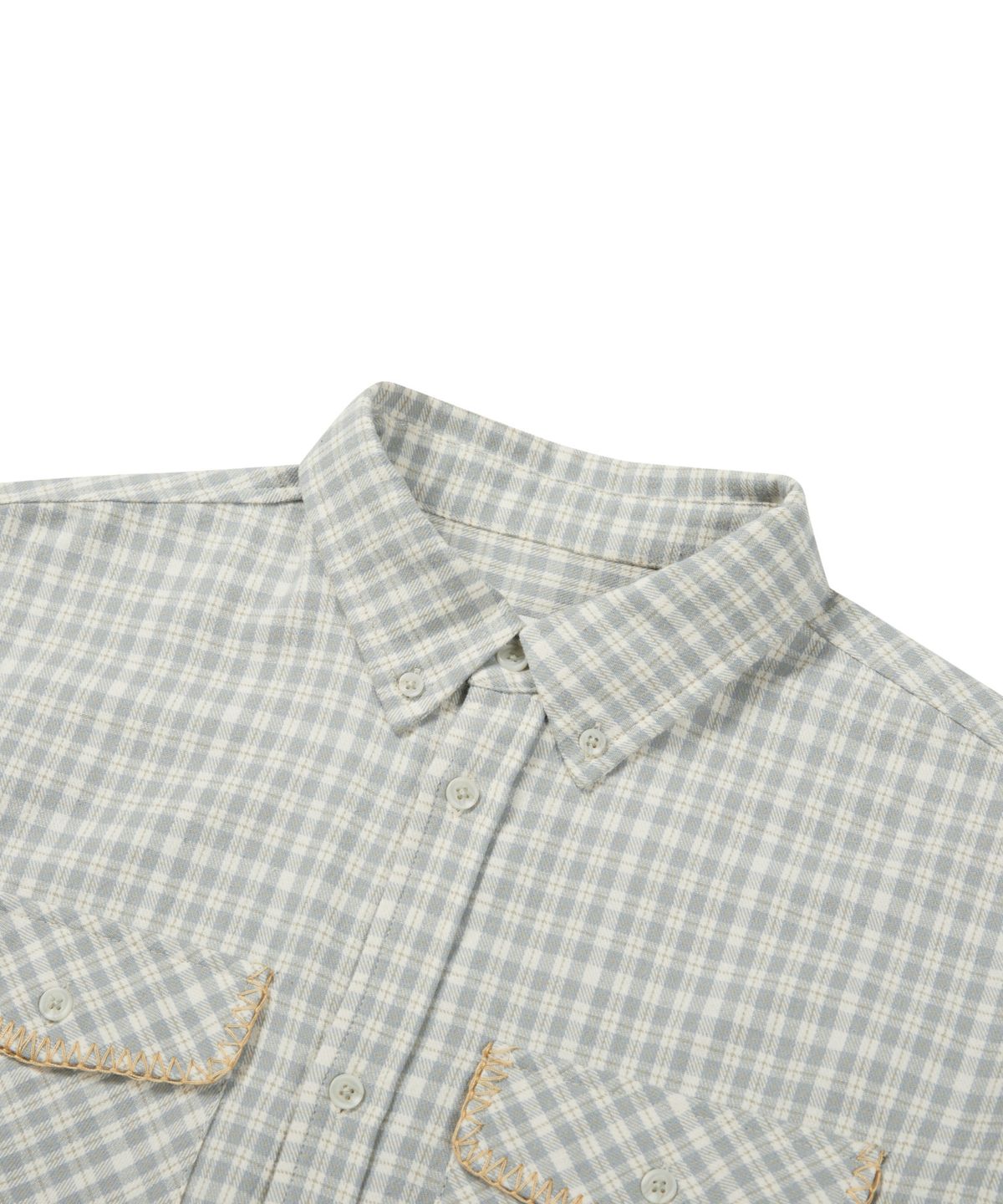 엠엠엘지(MMLG) TIMBER NICHE POCKET SHIRT (GREY)