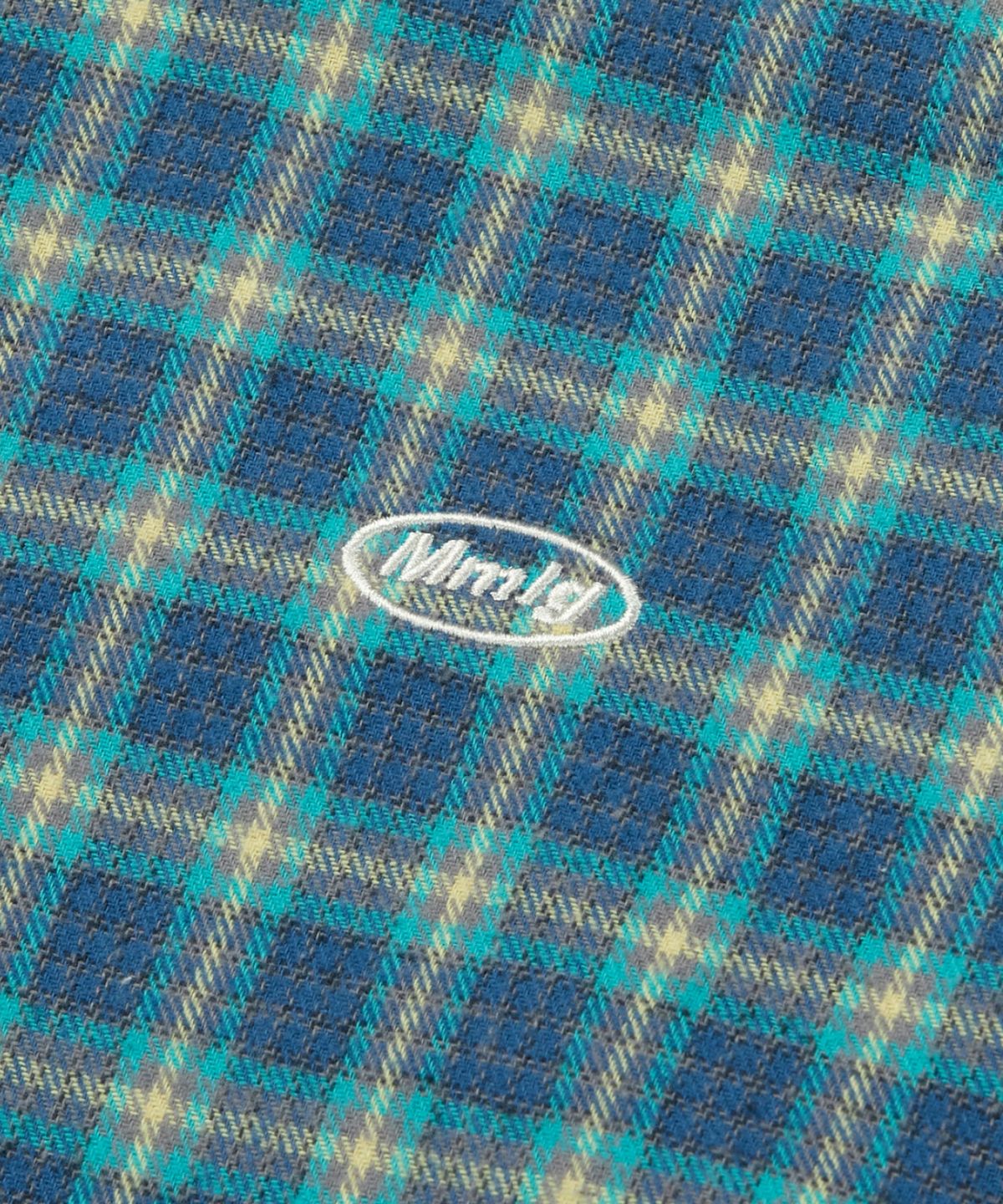 엠엠엘지(MMLG) PINE PLAID SHIRT (BLUE)