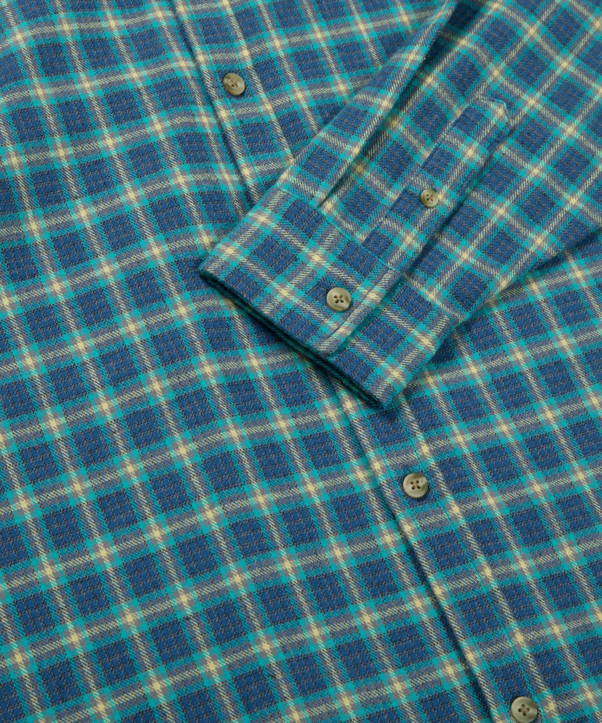 엠엠엘지(MMLG) PINE PLAID SHIRT (BLUE)