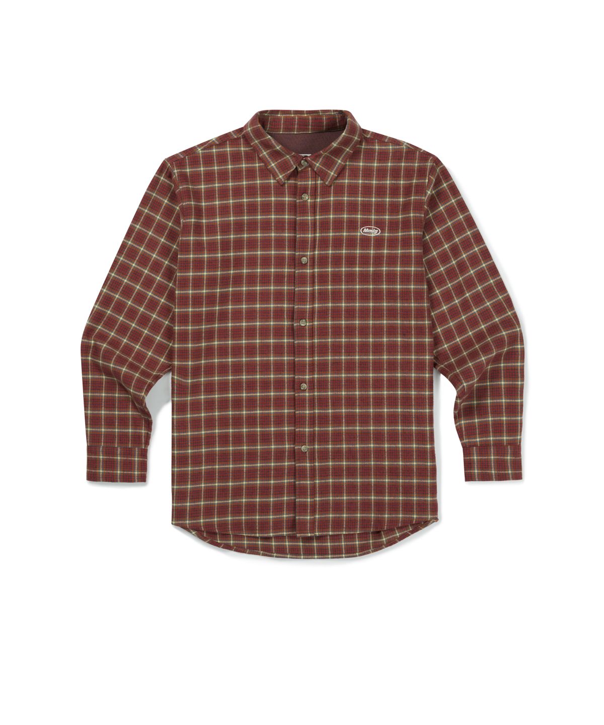 엠엠엘지(MMLG) PINE PLAID SHIRT (RED)