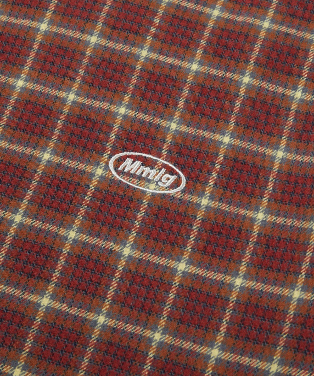 엠엠엘지(MMLG) PINE PLAID SHIRT (RED)