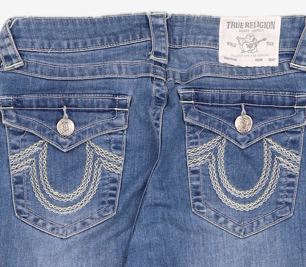 트루릴리젼(TRUERELIGION) 청/데님 팬츠 28