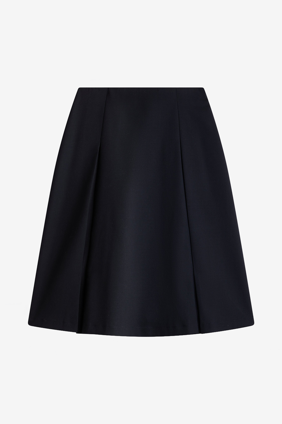 르몽생미셸(LE MONT ST MICHEL) JOSEPHINE-PLEATED SKIRT_Navy