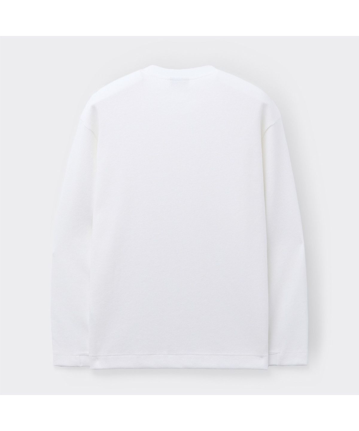 커스텀멜로우(CUSTOMELLOW) 화이트 와플 티셔츠 CWTAA26514WHX
