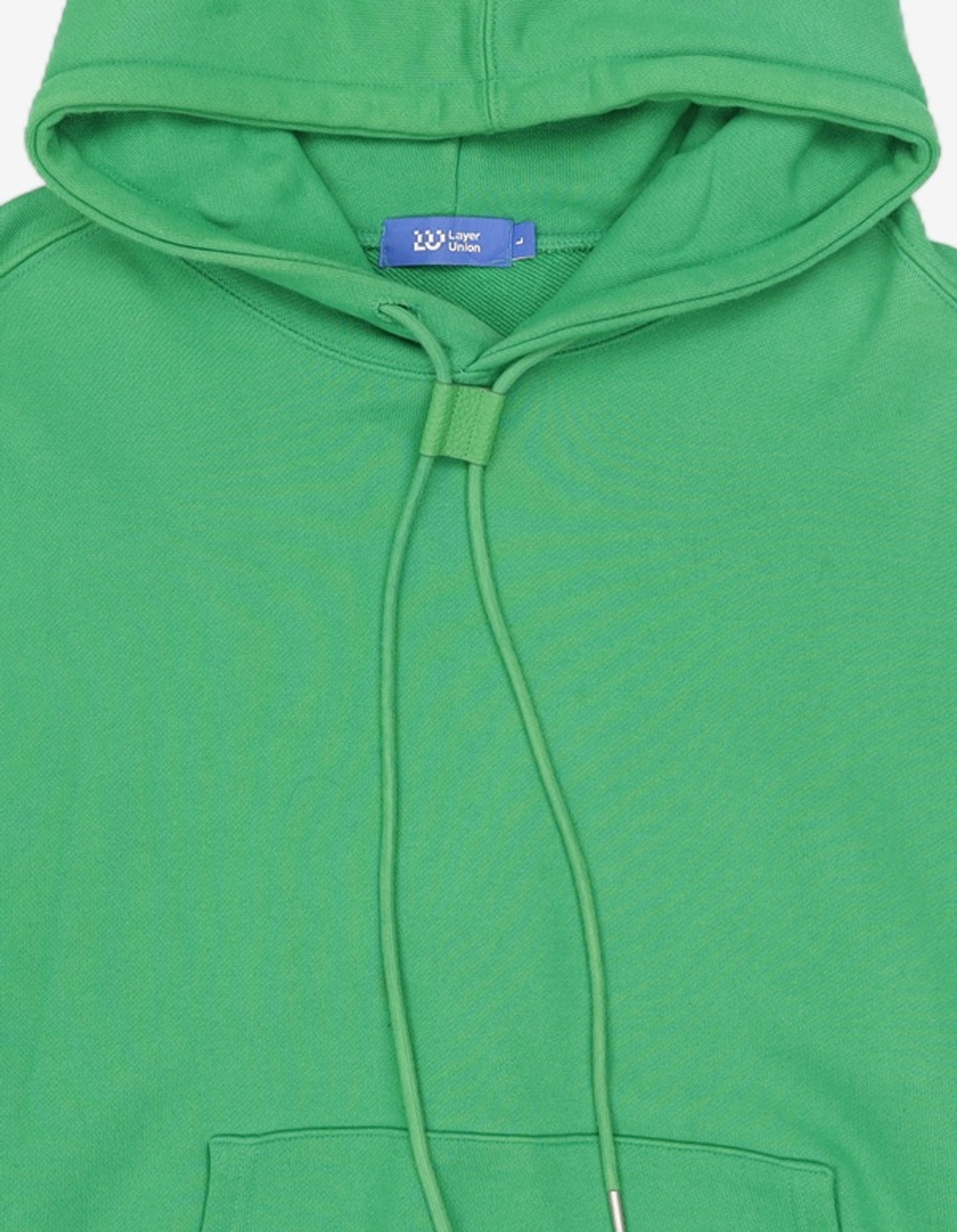 레이어 유니온(LAYER UNION) HEAVY COTTON OVER HOODIE GREEN L