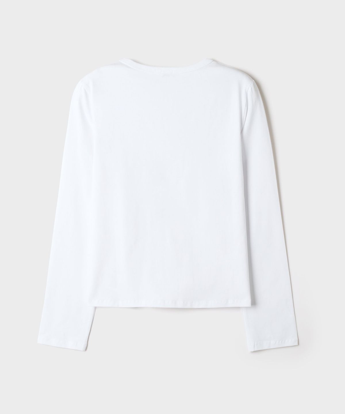 스파오(SPAO) [헬로키티] 코튼스판 라운드넥 긴팔티(White)_SPLAG49U09