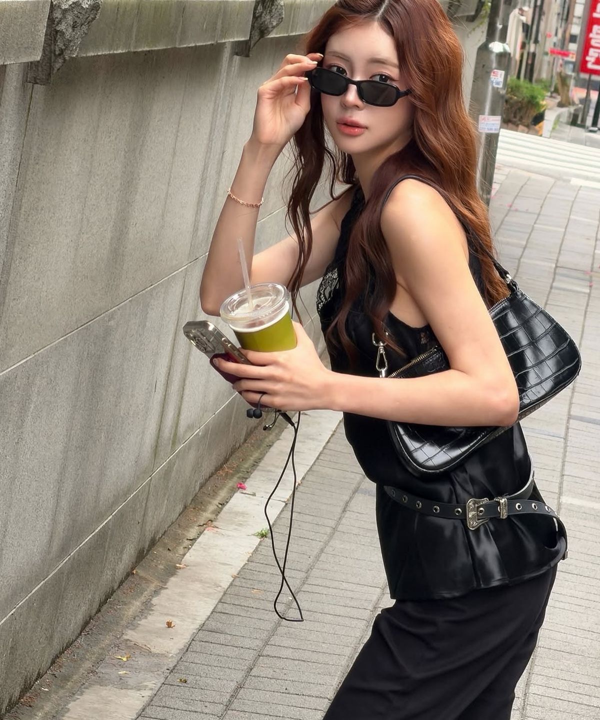 래쉬(LASH) [RAY CODE] JETT 슬림 스퀘어 선글라스 / 편광 렌즈 3colors
