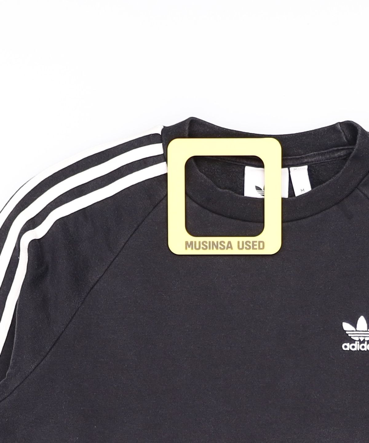 아디다스(ADIDAS) 3 ST 크루 - 블랙 / DV1555 M