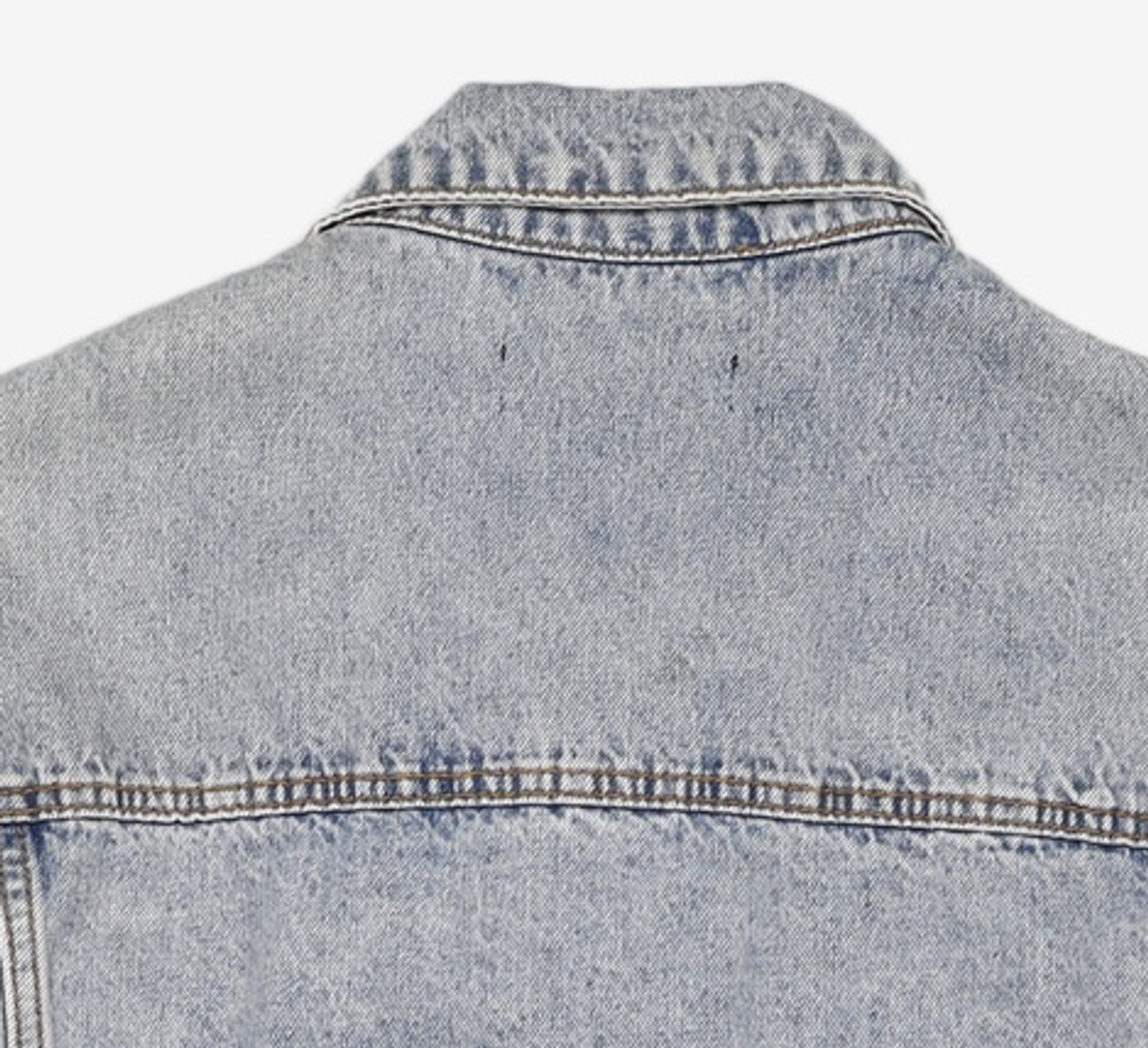 86로드(86ROAD) SOLID WASHING DENIM TRUCKER M/BLUE L