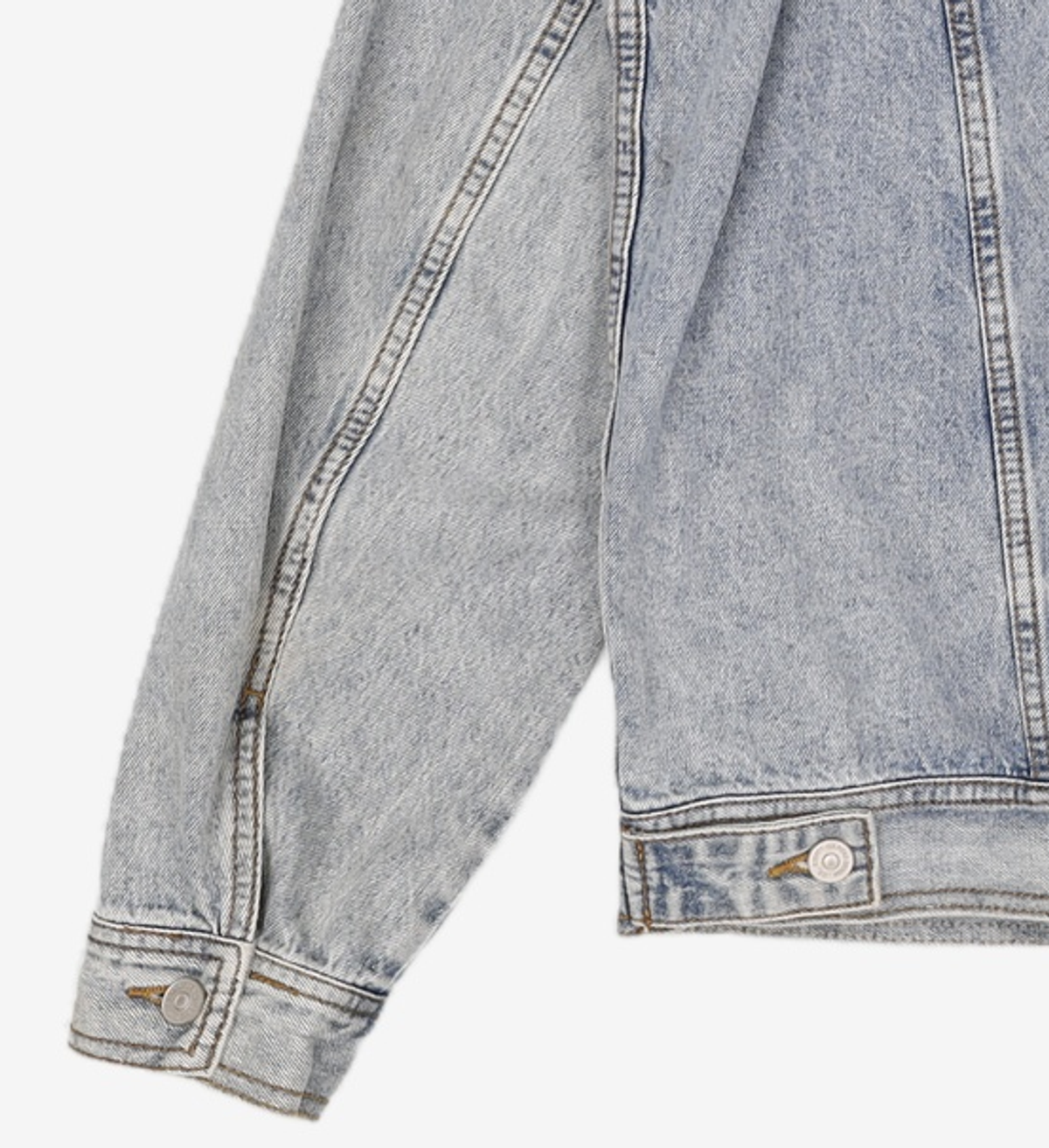 86로드(86ROAD) SOLID WASHING DENIM TRUCKER M/BLUE L