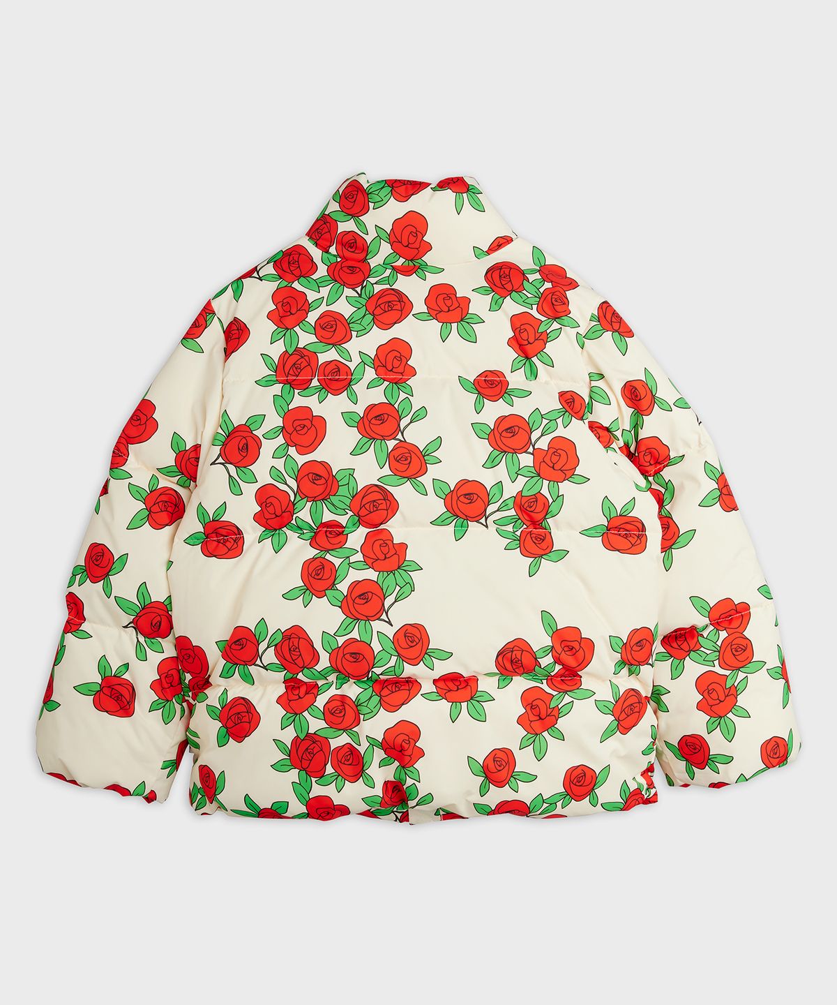 미니로디니(MINI RODINI) 로즈 푸퍼 패딩 Off White