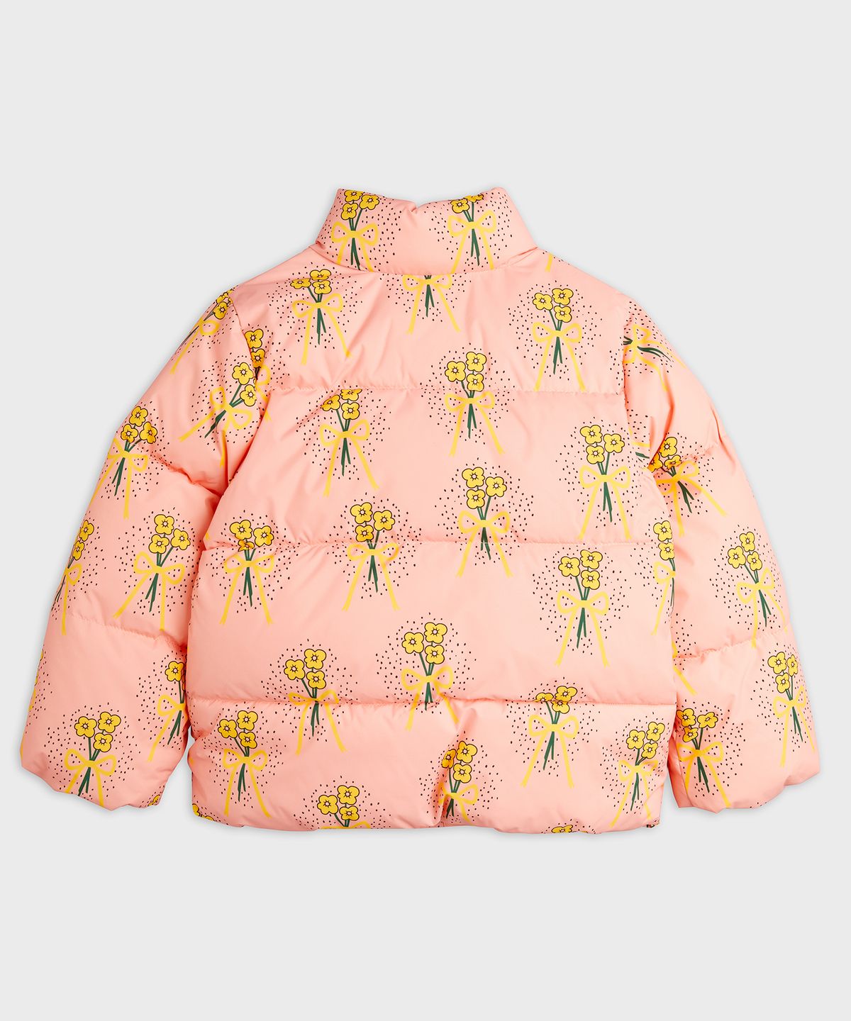미니로디니(MINI RODINI) 윈터 플라워 AOP 시티 푸퍼 패딩 Pink
